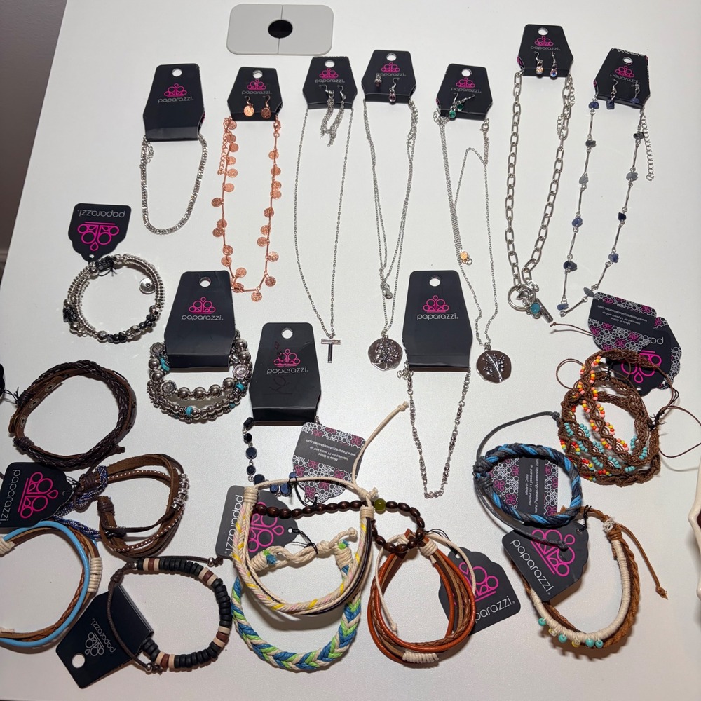 Paparazzi Jewelry Lot New NWT Necklaces Bracelets Earrings Boho Western